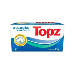 Algodão Topz Rolo 25g