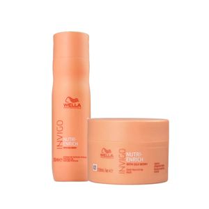 Kit Wella Professionals Invigo Nutri-Enrich Shampoo + Máscara Tratamento