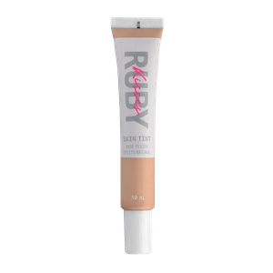 Base Ruby Kisses Fluida Skin Tint Efeito Natural 230 30ml