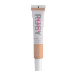 Base Ruby Kisses Fluida Skin Tint Efeito Natural 240 30ml