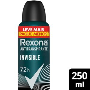 Antitranspirante Aerosol Rexona Men Invisible 250 ml