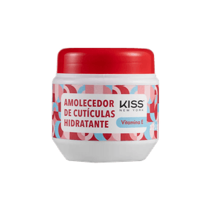 Amolecedor de Cutículas Kiss New York Hidratante Vitamina E 120g