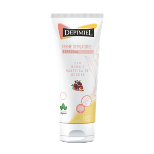 Creme Depilatório Corporal Depimiel Romã e Manteiga de Ucuuba 120g