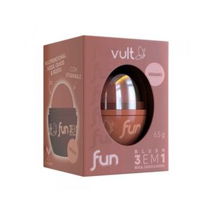 Iluminador Vult Fun 3 em 1 Bronze Natural