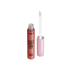 Gloss Labial Vult Pêssego Cintilante Glossy Lips 24/7