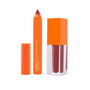 Lipmix Blazing Mari Maria Batom Líquido + Lápis Labial