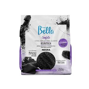 Cera Depil Bella Confete Elastica Negra 250g