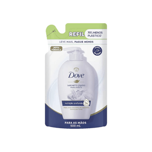 Sabonete Líquido para Mãos Dove Refil Nutrição Profunda 500ml