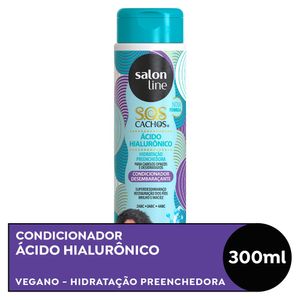 Condicionador Salon Line SOS Cachos Ácido Hialurônico 300ml