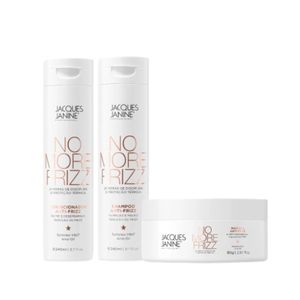 Kit Jacques Janine No More Frizz 240ml + Máscara 80g