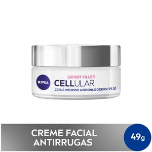 Creme Facial Antissinais Dia Nivea Cellular FPS30 50g