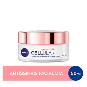 Creme Nivea Facial Cellular Expert Lift Antissinais Avançado Dia FPS30 50ml