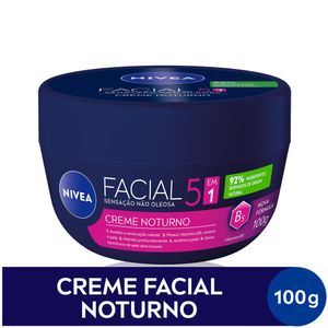 Creme Facial Nivea Noturno 100g