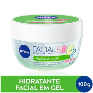 Creme Facial Nivea Gel Ácido Hialurônico e Pepino 100g