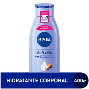 Hidratante Desodorante Nivea Soft Milk 400ml