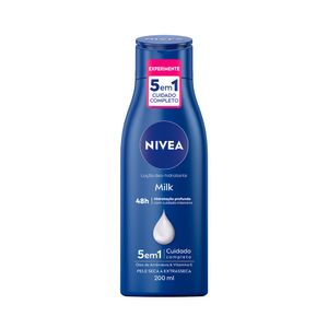 NIVEA Loção Deo-Hidratante Corporal Milk Hidratação Profunda 200ml
