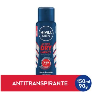 Desodorante NIVEA Men Antitranspirante Aerosol Dry Impact 150ml