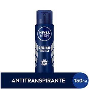 Desodorante Antitranspirante Aerosol NIVEA Men Original Protect 150ml