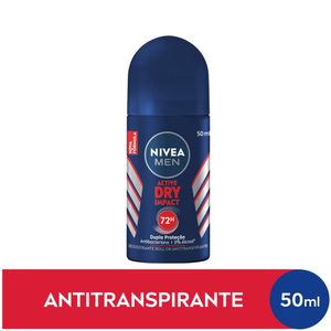 Desodorante Antitranspirante Roll-on NIVEA Dry Impact 50ml