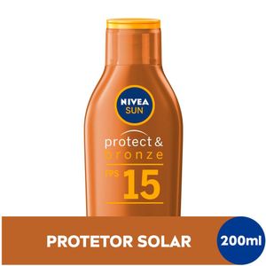 Protetor Solar NIVEA SUN Protect & Bronze FPS15 200ml