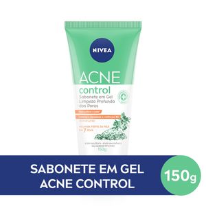 Sabonete Nivea Facial em Gel Acne Control 150g