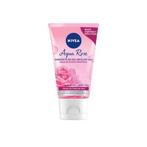 Sabonete Gel Facial NIVEA Micelar Água de Rosas 150ml