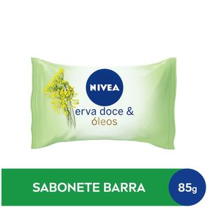 NIVEA Sabonete em Barra Erva Doce & Óleos 85g