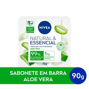 Sabonete Nivea Natural & Essencial Aloe Vera 90g