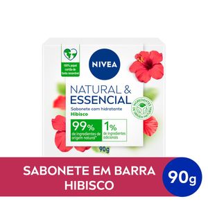 Sabonete Nivea Natural & Essencial Hibisco 90g