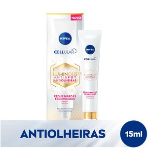 Creme para Contorno dos Olhos Nivea Cellular Luminous 630 Antiolheiras 15ml