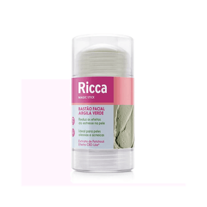 Bastão Facial Ricca Argila Verde 3805