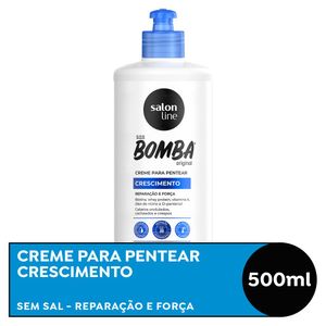 Creme para Pentear Salon Line SOS Bomba Original 500ml