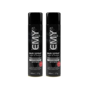 Kit Fixador de Penteado Aspa Mega Forte EMY 400ml (2 unidades)