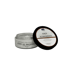 Esfoliante Ideal Coco + Ácido Hialurônico Corporal e Facial 150g