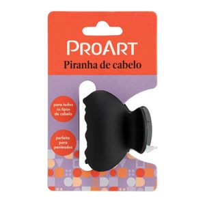 Presilha de Cabelo Proart Fosca Preta Média