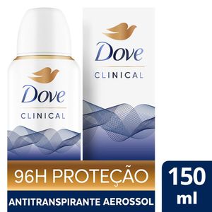 Desodorante Antitranspirante Aerosol Dove Clinical Original Clean 150ml