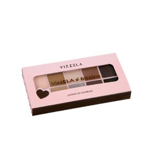 Paleta de Sombras Vizzela Ela é Básica