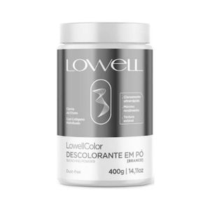 Descolorante em Pó Lowell Branco 400g