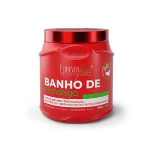 Máscara Forever Liss Banho de Verniz Morango 1000g