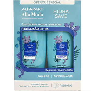 Kit Alta Moda Hidra Save Shampoo e Condicionador 300ml