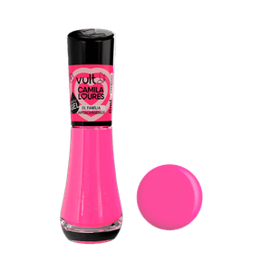 Esmalte Vult Efeito Gel Camila Loures Oi Família Rosa