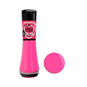 Esmalte Efeito Gel Vult Camila Loures Oi Família Rosa