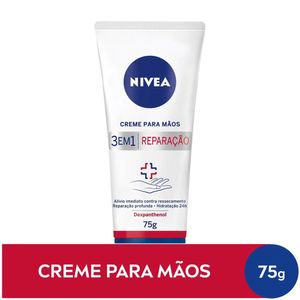 Creme para Mãos Nivea Reparação 3em1 75g