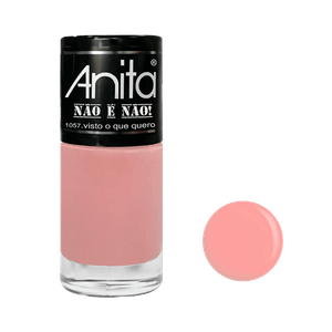 Esmalte Anita Cremoso Não é Não!Visto o que quero