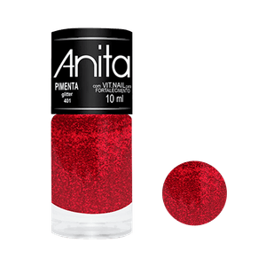 Esmalte Anita Glitter Pimenta