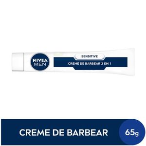 Creme de Barbear 2 em 1 Nivea Man Sensitive 65g