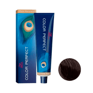 Coloração Color Perfect Pure Naturals 4/0 Castanho Médio 60g