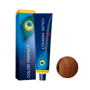 Coloração Color Perfect Rich Naturals 7/37 Louro Médio Dourado Marrom 60g