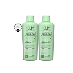 Kit Felps Profissional Duo Extrato de Bamboo Shampoo e Condicionador 250mL