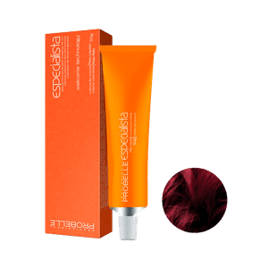 Coloração Probelle Especialista 4.66 Castanho Médio Violeta Intenso 50g